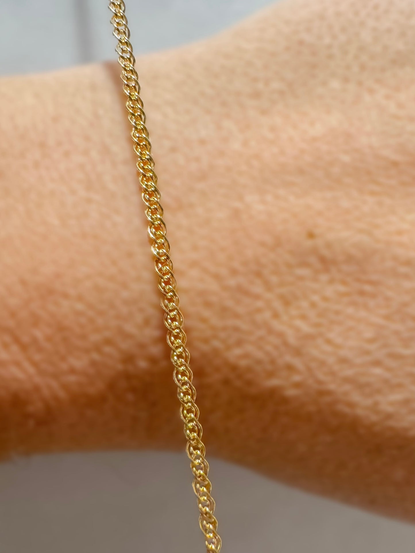 14k Gold Filled “Nonna” Interlocking Permanent Jewelry Chain