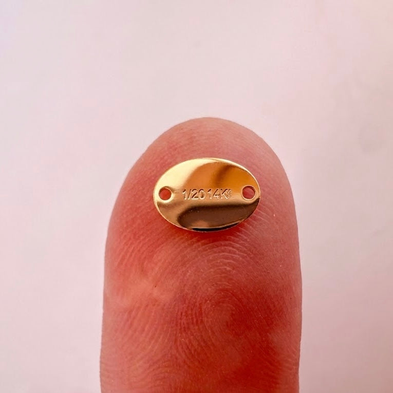 Oval Quality Connectors for Permanent Jewelry (Set of 4)