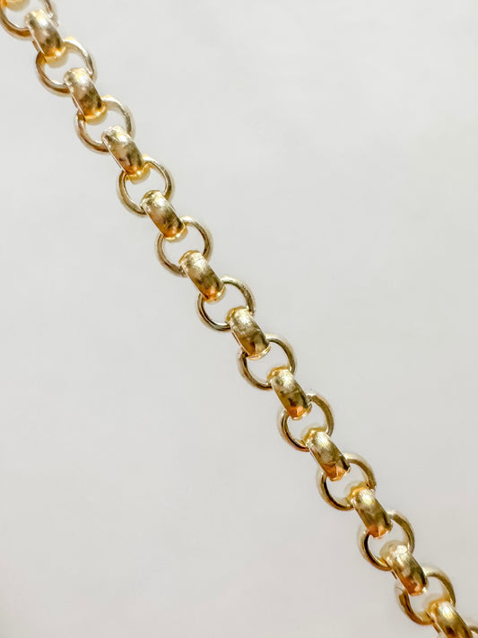 Rolo Permanent Jewelry Chain by the foot