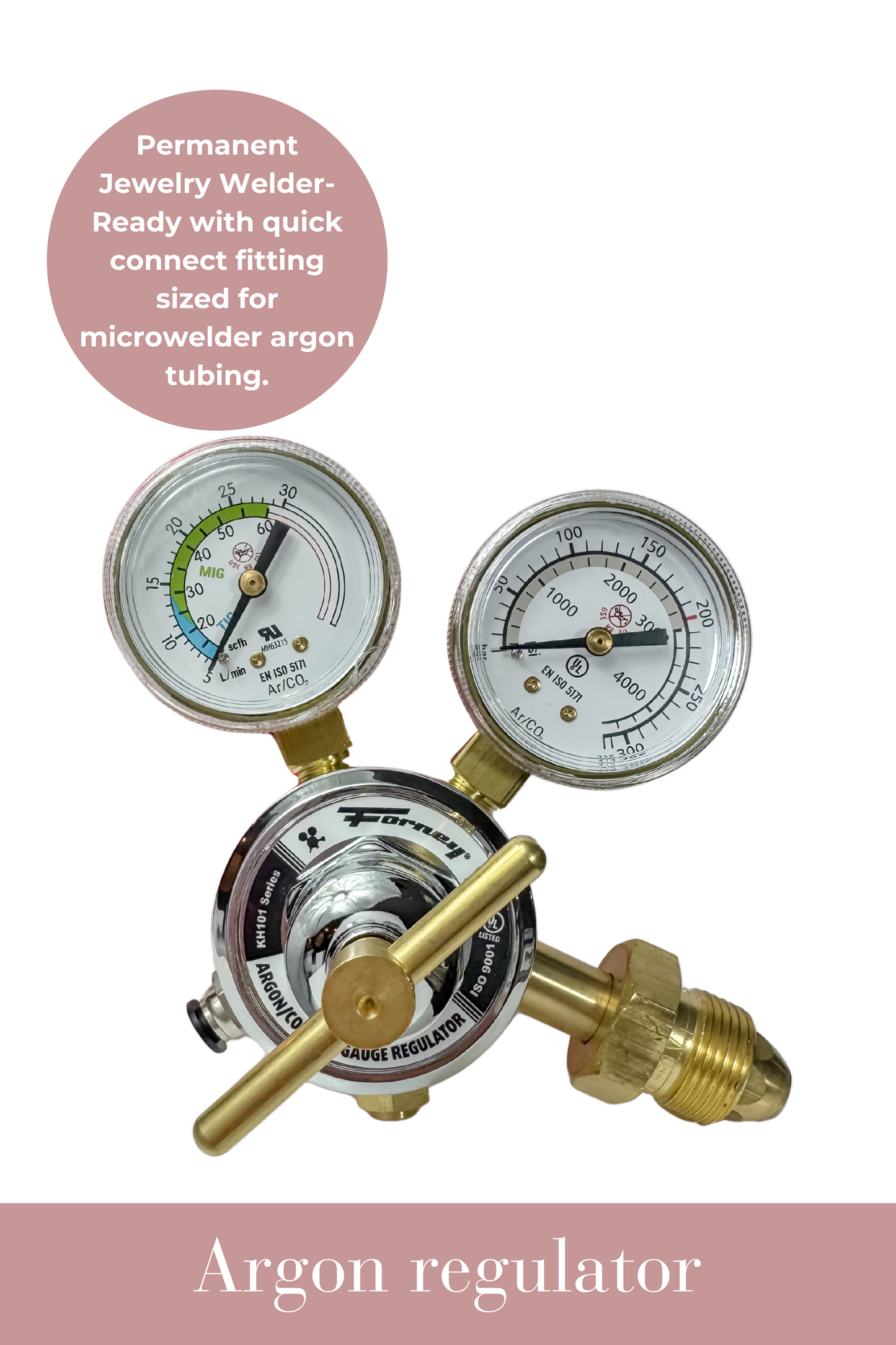 Premium Argon Gas Regulator