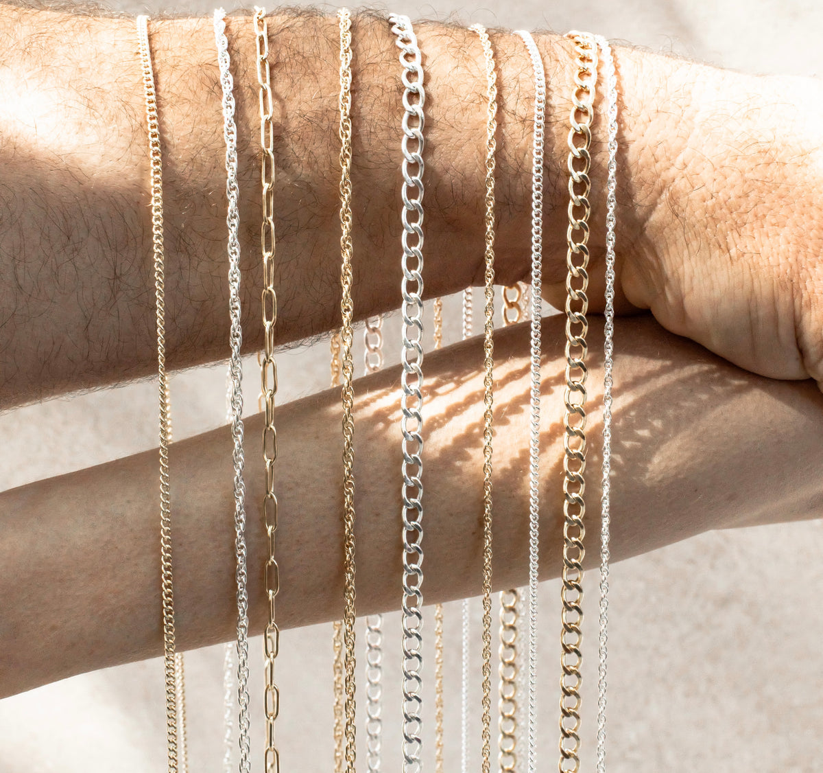 Men's & Bold Permanent Jewelry Chain