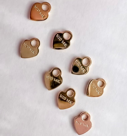 Heart Quality Tags for Permanent Jewelry