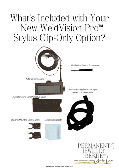 WeldVision Pro™ Auto-Darkening Lens (ADL) Vision System