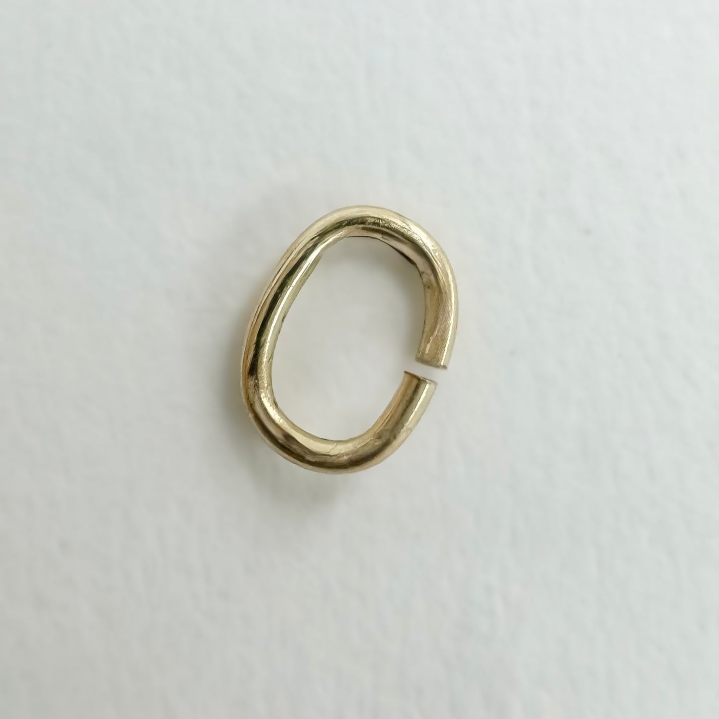 24 gauge, OVAL 3mmx4mm Permanent Jewelry Jump Rings