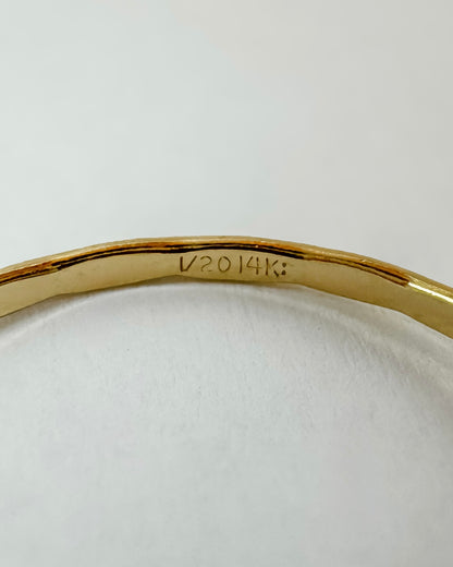 Faceted Stacking Ring