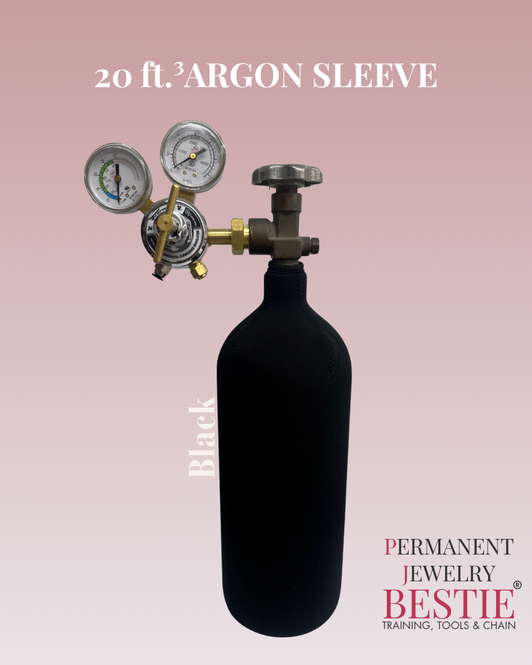 Argon Tank Sleeve for 20 Cubic Foot Argon Tanks