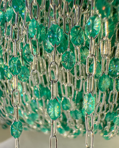 “Minted” Aura Italian Enamel Chain - C116