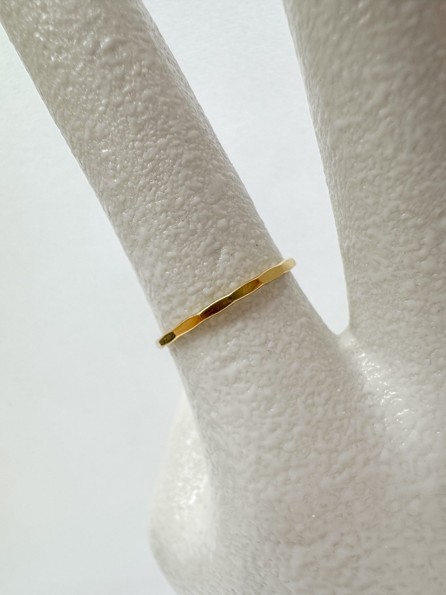 Faceted Stacking Ring