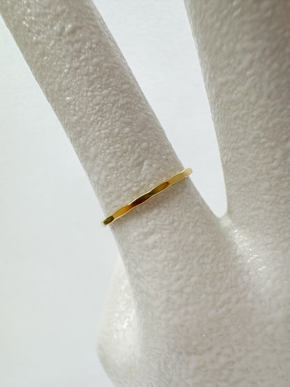 Faceted Stacking Ring