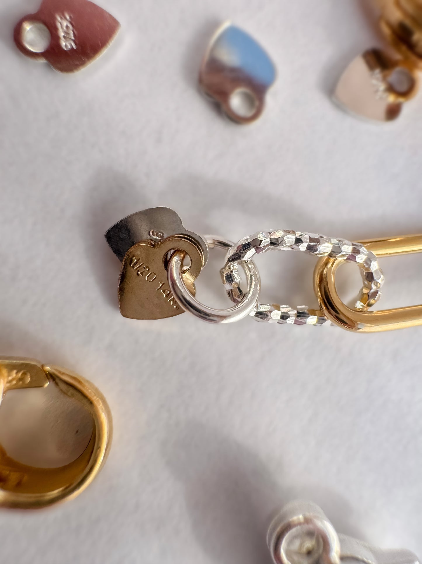 Heart Quality Tags for Permanent Jewelry