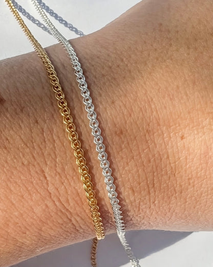 “Nonna” Interlocking Permanent Jewelry Chain