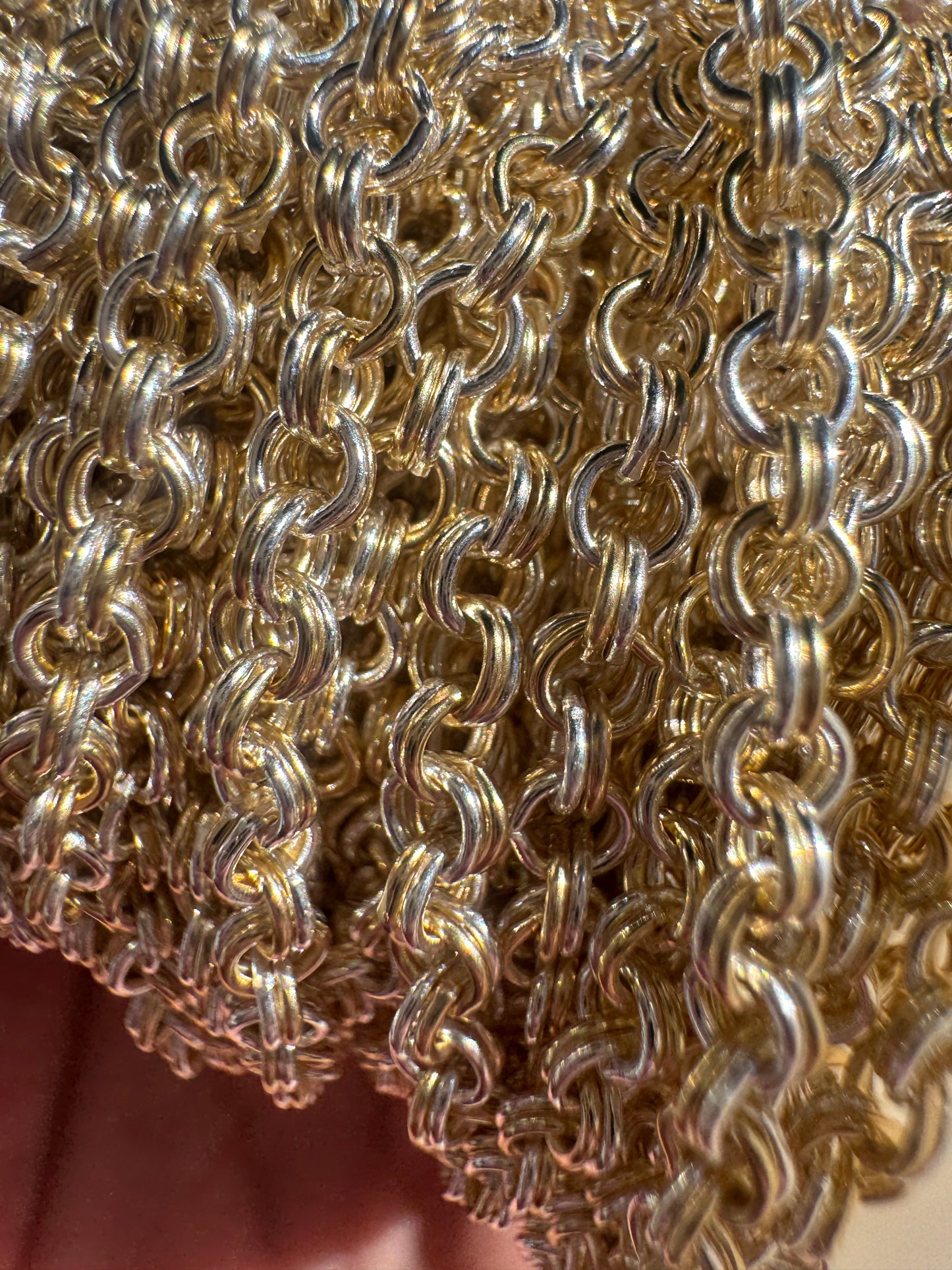 14k Gold Filled & .925 Sterling Silver Mixed Metal Double Cable Chain