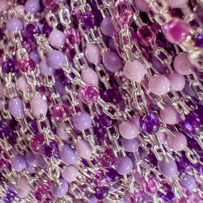 Violet Crush Italian Enamel Satellite