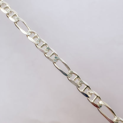 Sterling Silver Diamond Cut Figarucci