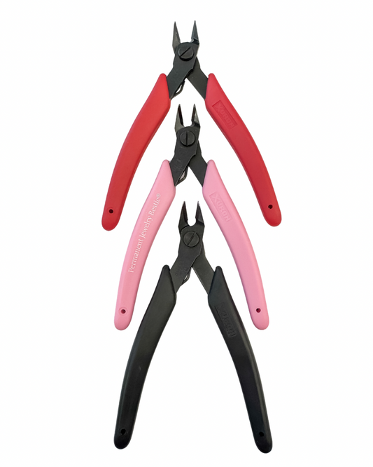 Permanent Jewelry Flush Cutters (3 color choices)