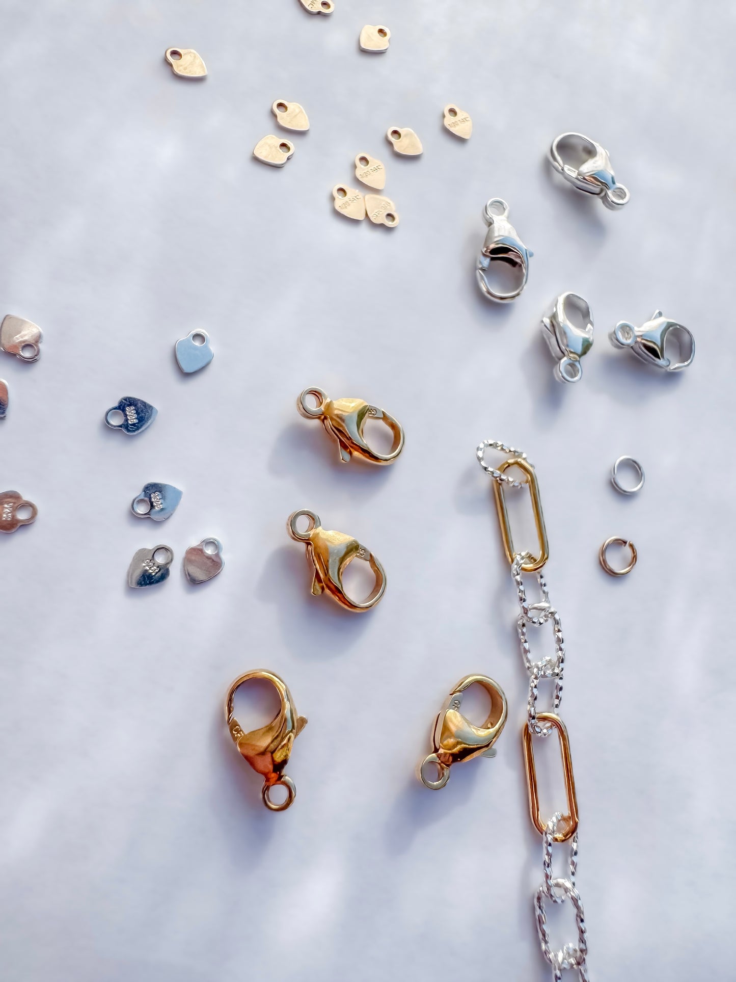 Heart Quality Tags for Permanent Jewelry