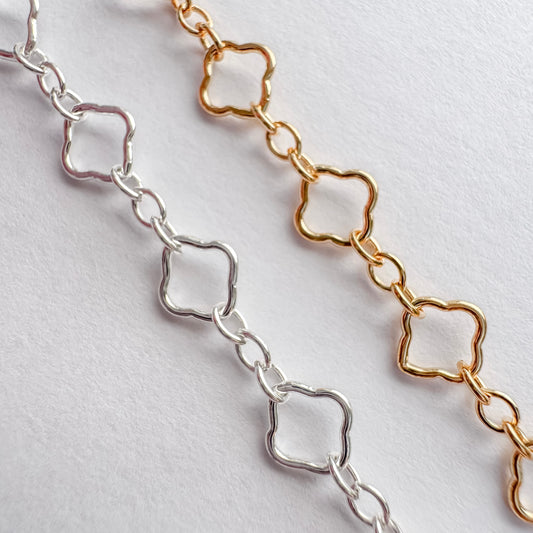 Lucky Clover Permanent Jewelry Chain