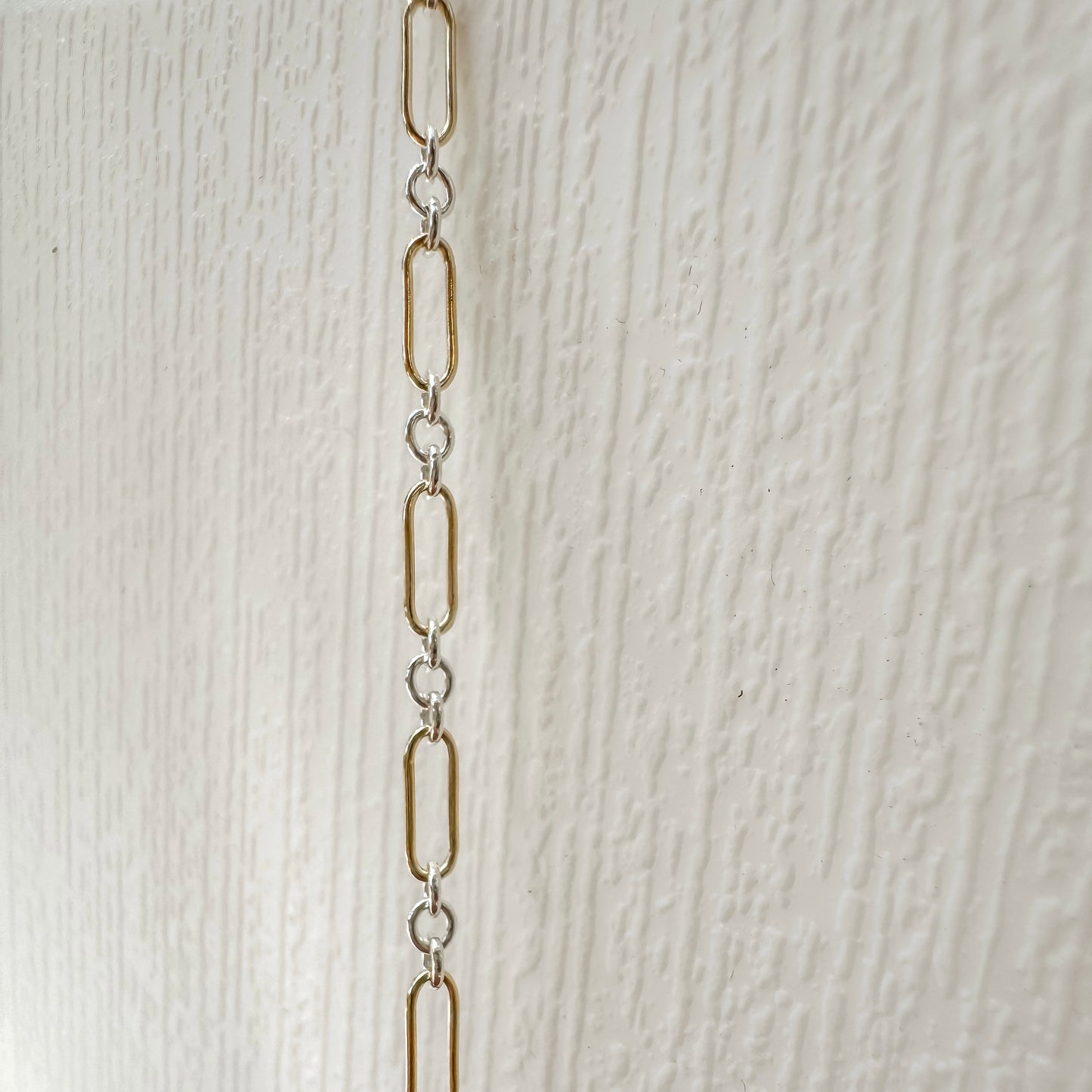 14k Gold Filled & .925 Sterling Silver Mixed Metal Long and Short