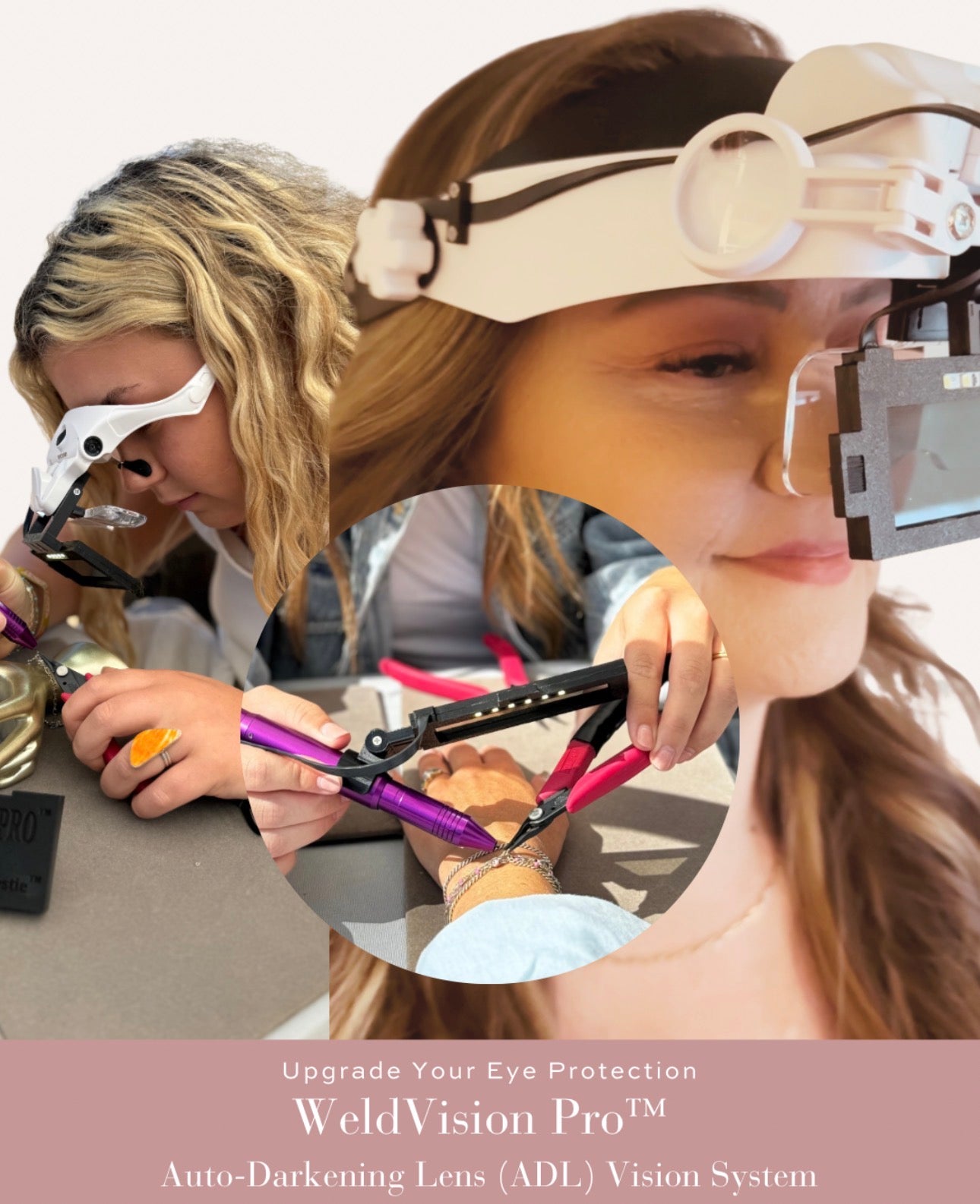 WeldVision Pro™ Auto-Darkening Lens (ADL) Vision System