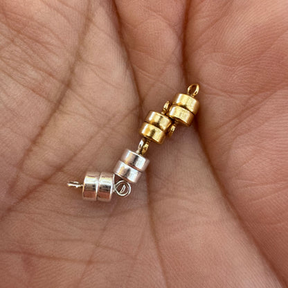 Set of 2 Magnetic Jewelry Clasps (4.5mm)