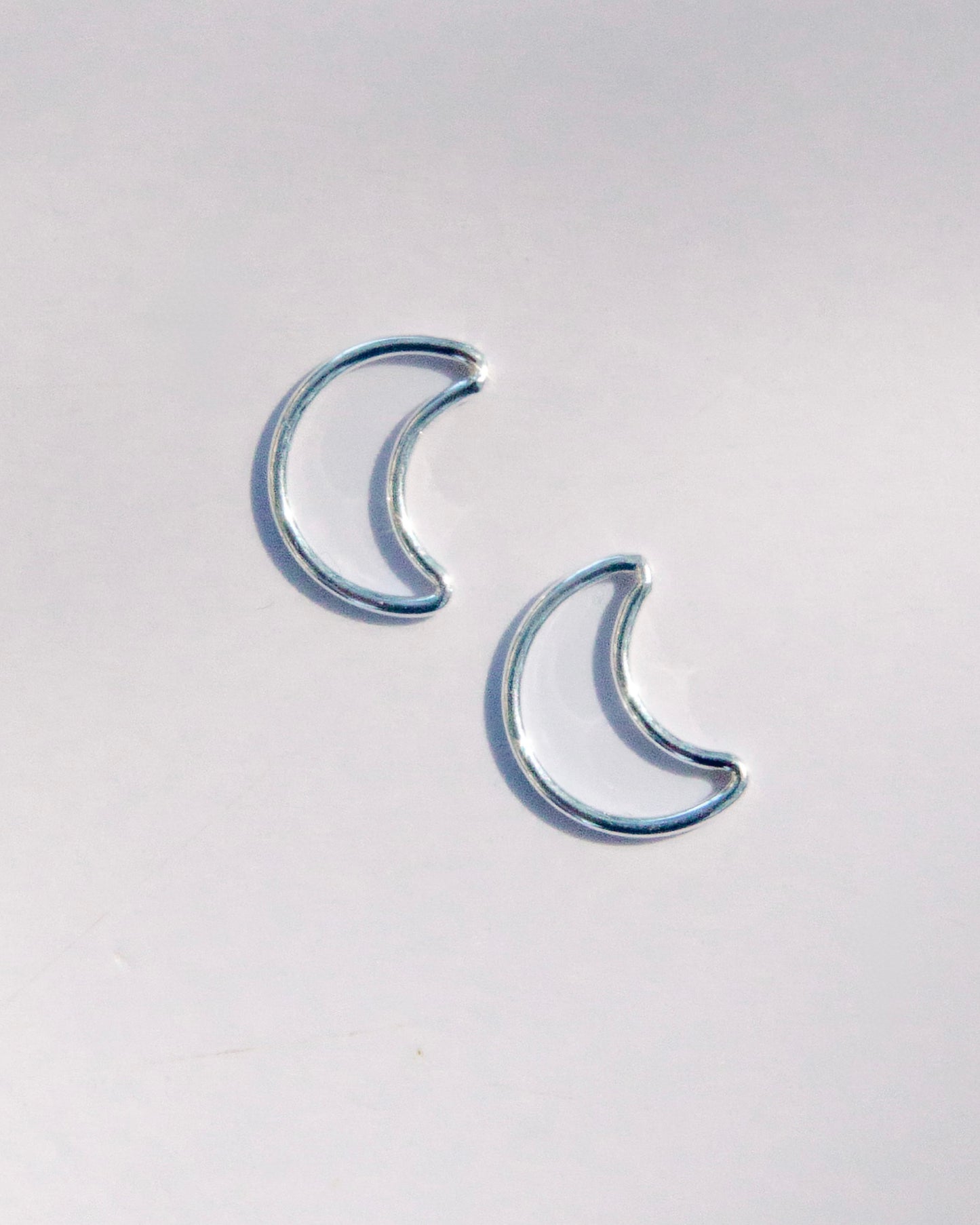 Moon Jump Ring Connectors Permanent Jewelry (Set of 2)