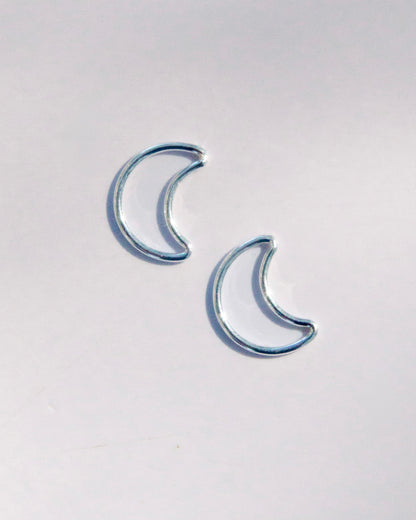 Moon Jump Ring Connectors Permanent Jewelry (Set of 2)