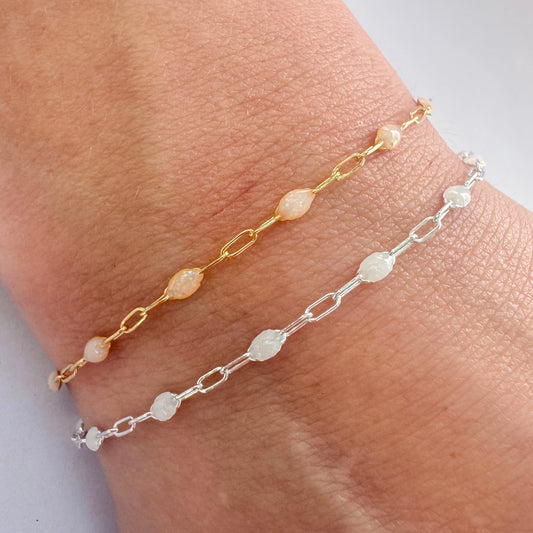 Moonbeam Italian Enamel Chain