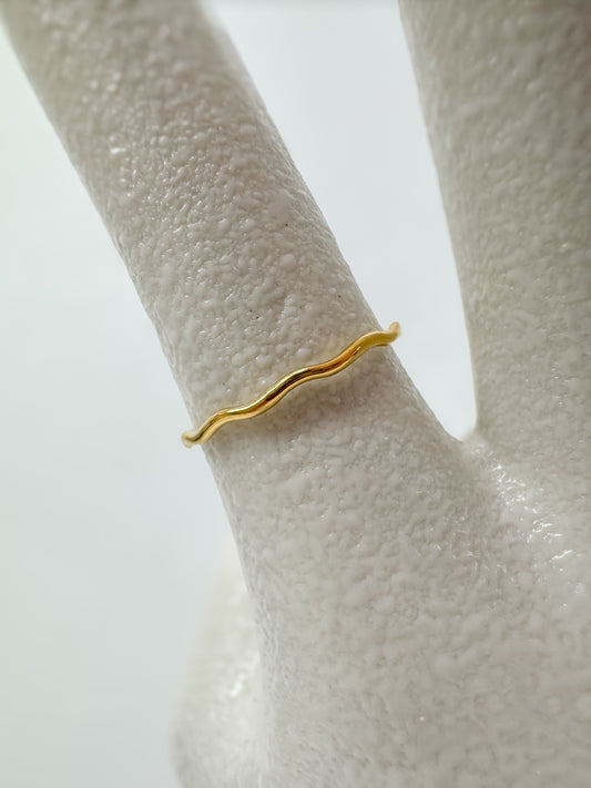 Squiggle Stacking Ring