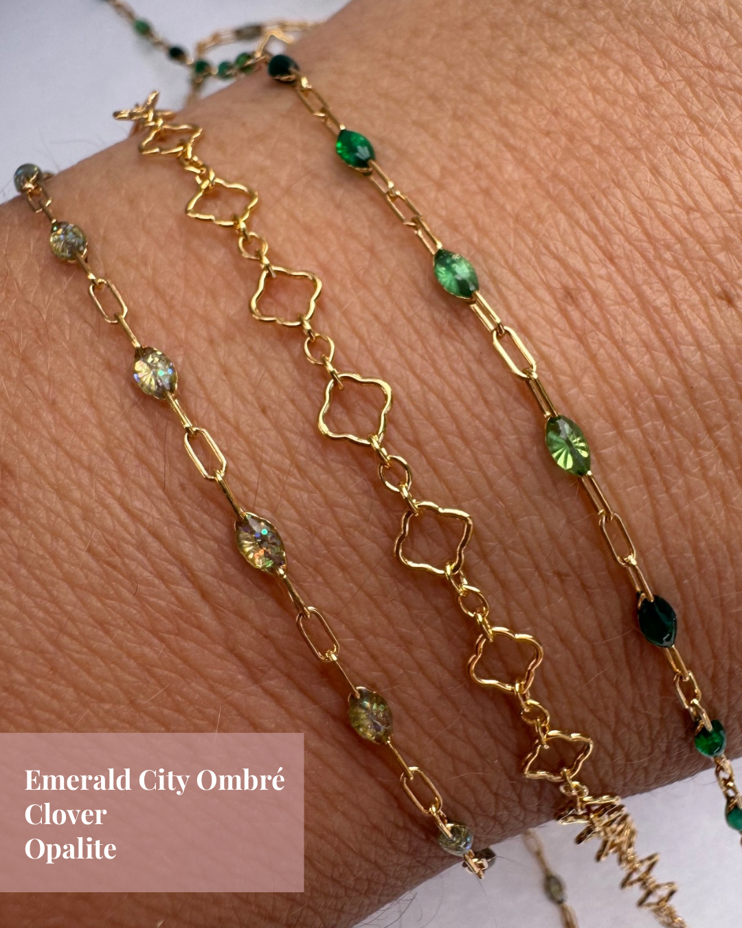 Lucky Clover Permanent Jewelry Chain