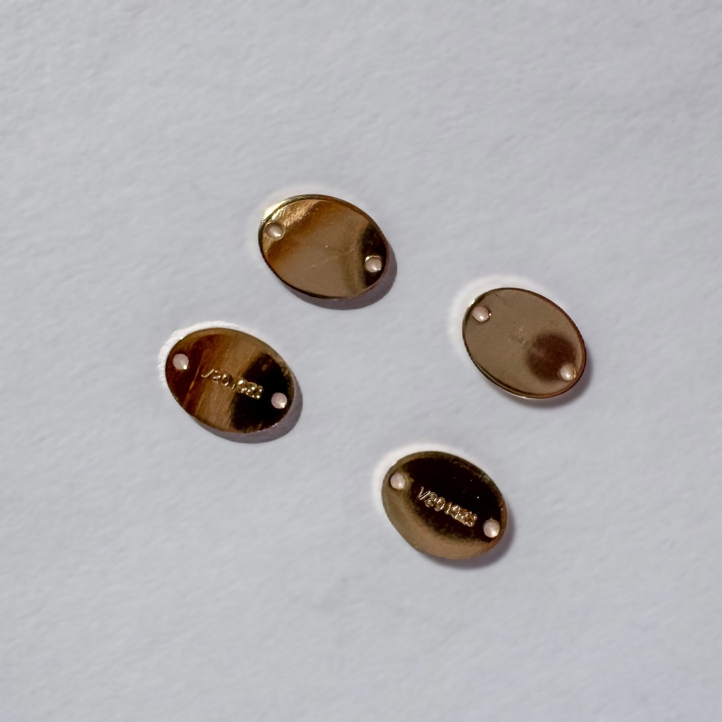 Oval Quality Connectors for Permanent Jewelry (Set of 4)