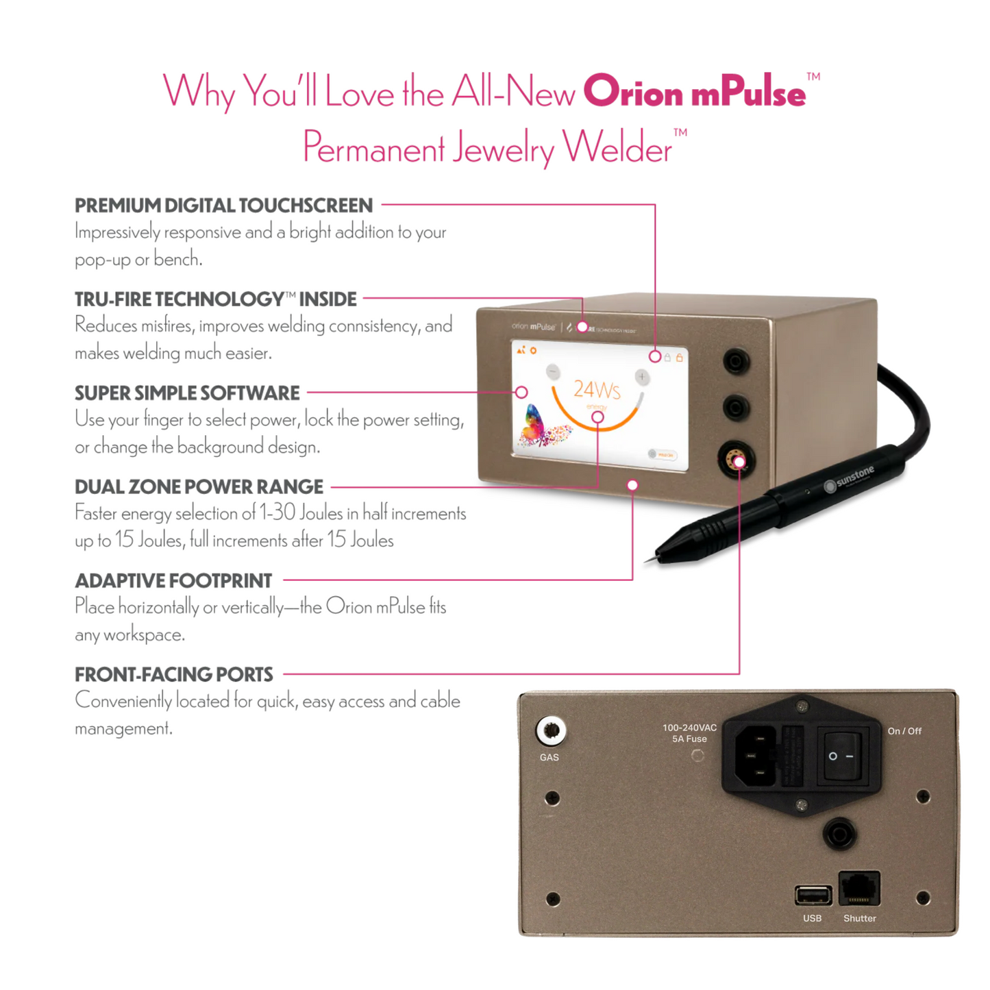 ORION MPULSE Permanent Jewelry Starter Kit + Professional Training & Marketing Bundle