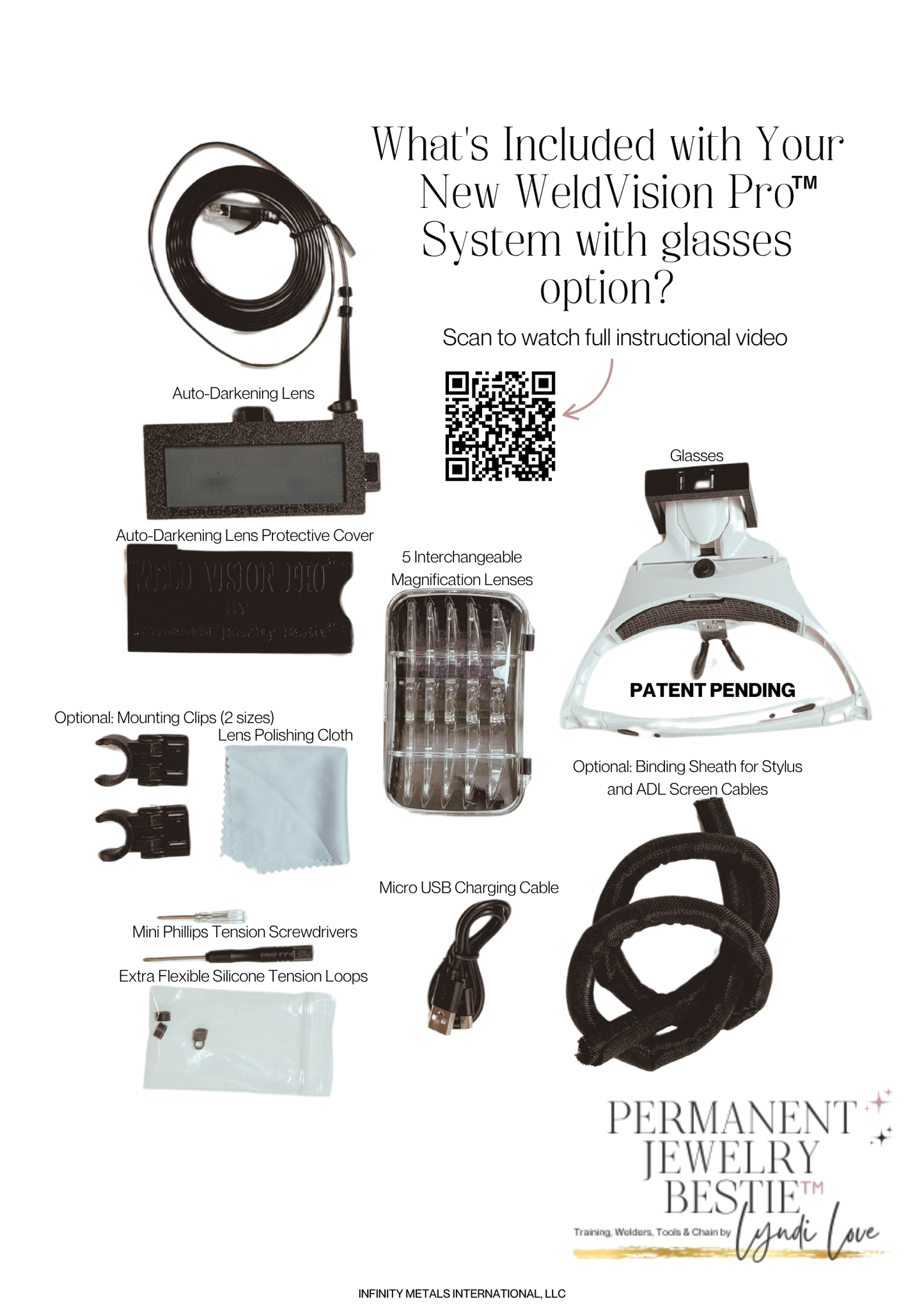 WeldVision Pro™ Auto-Darkening Lens (ADL) Vision System