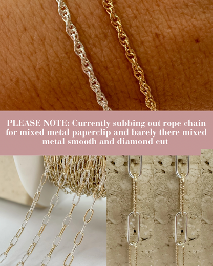 Permanent Jewelry Chain Starter Pack – 30 Feet of 14kt Gold-Filled & .925 Sterling Silver + 400 Jump Rings