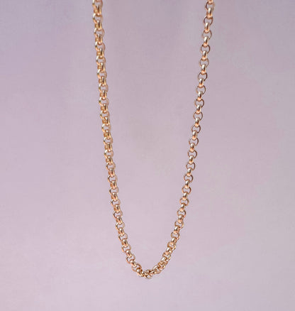 Rolo Permanent Jewelry Chain by the foot