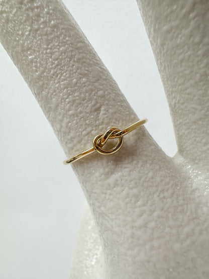 Love Knot Stacking Ring