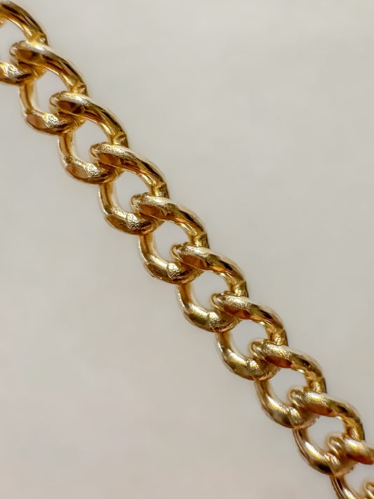 Medium Curb Permanent Jewelry Chain by the foot