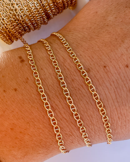 Flat Smooth Mariner Chain