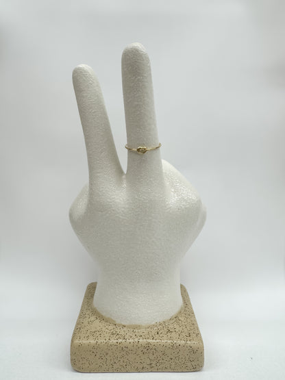 Love Knot Stacking Ring