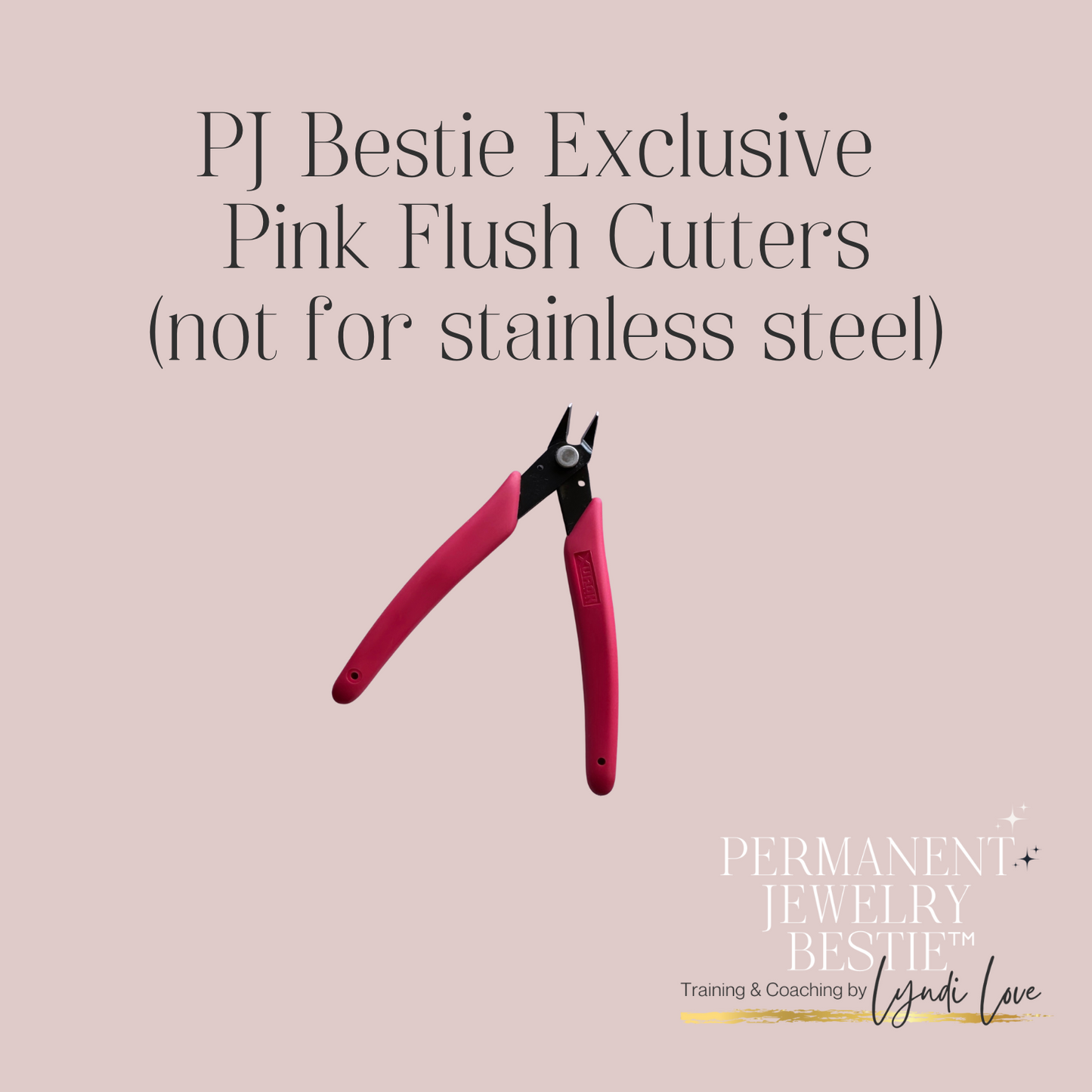 Grounded Pliers for Permanent Jewelry - Exclusive to Permanent Jewelry Bestie