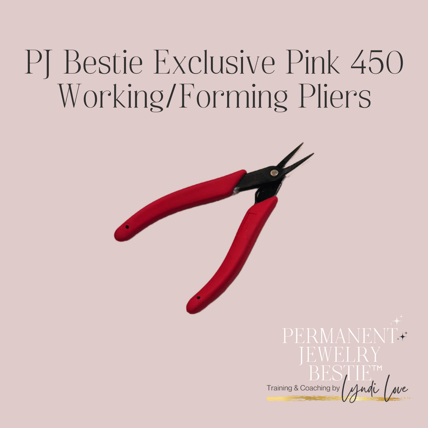 Grounded Pliers for Permanent Jewelry - Exclusive to Permanent Jewelry Bestie