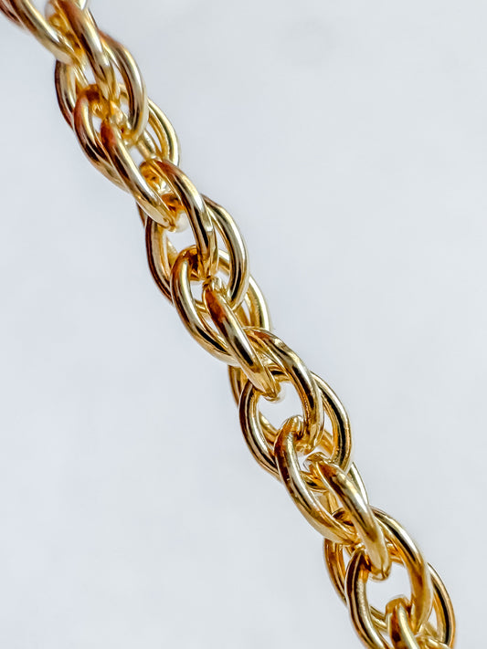 Medium Rope Permanent Jewelry Chain by the foot