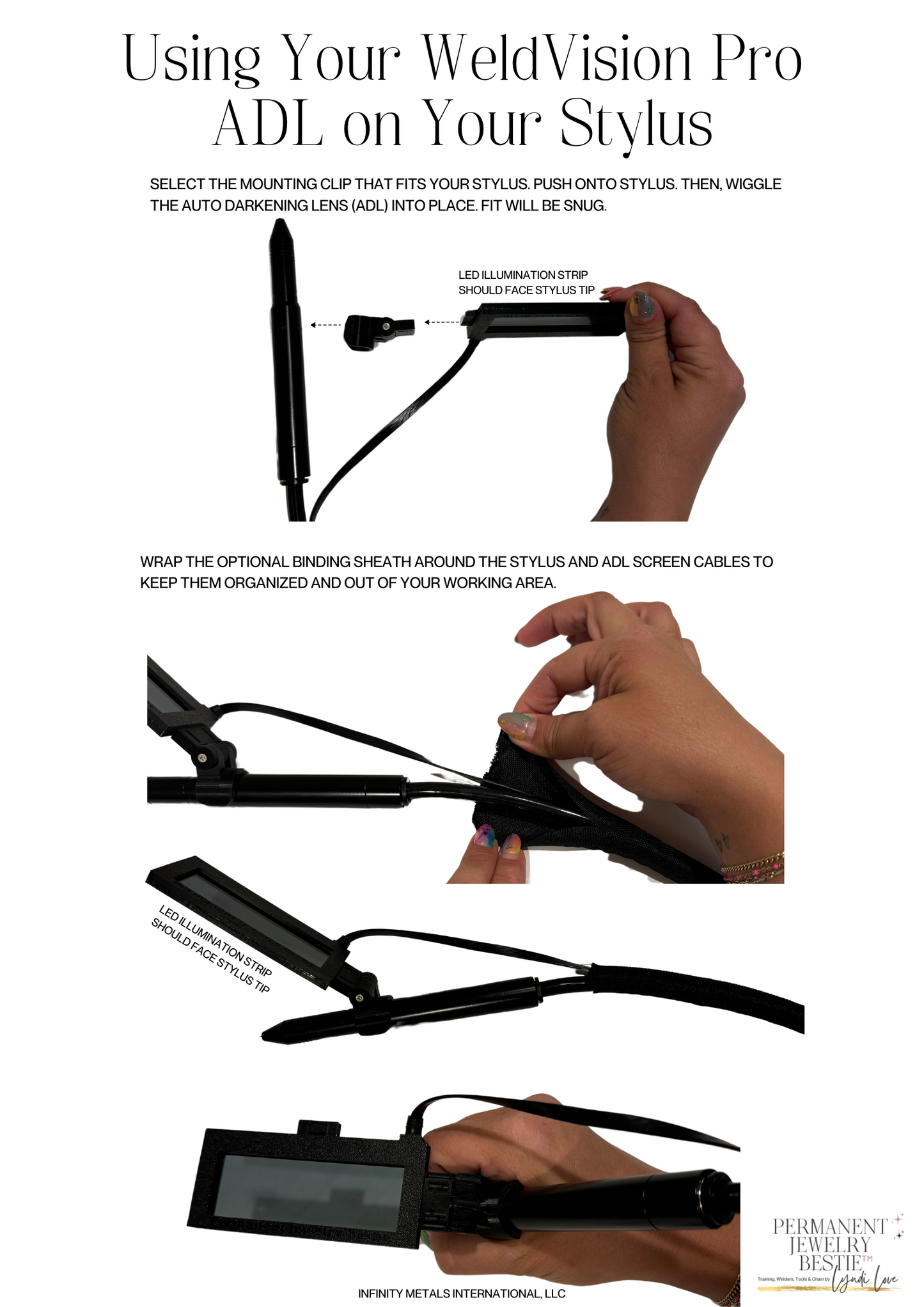 WeldVision Pro™ Magnified, Wearable Auto-Darkening Lens (ADL) System