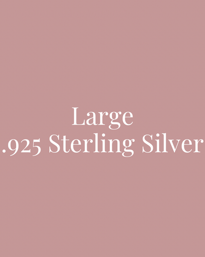 14k Gold Filled OR .925 Sterling Silver, Small or Large Permanent Jewelry Birthstone Connector - FULL SET (12 Total)