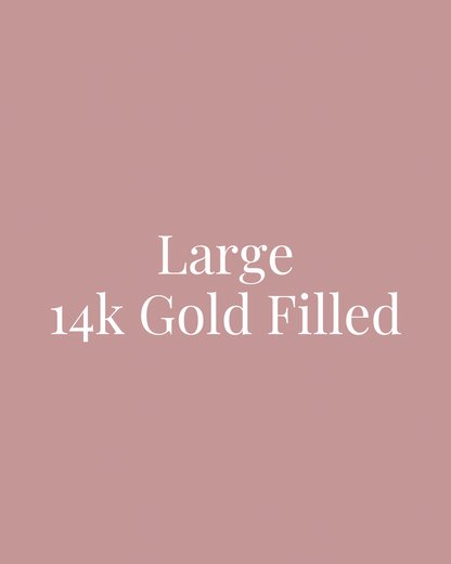 14k Gold Filled OR .925 Sterling Silver, Small or Large Permanent Jewelry Birthstone Connector - FULL SET (12 Total)