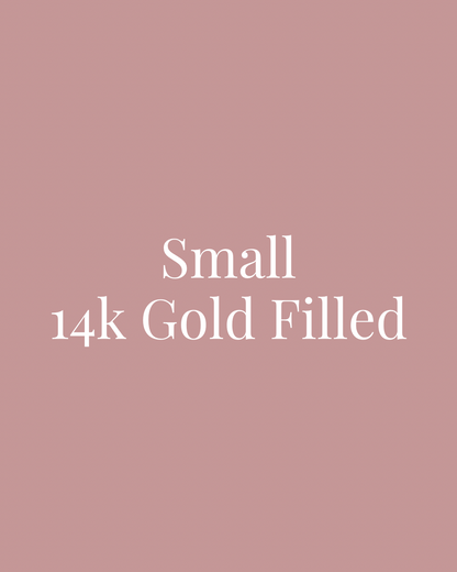 14k Gold Filled OR .925 Sterling Silver, Small or Large Permanent Jewelry Birthstone Connector - FULL SET (12 Total)