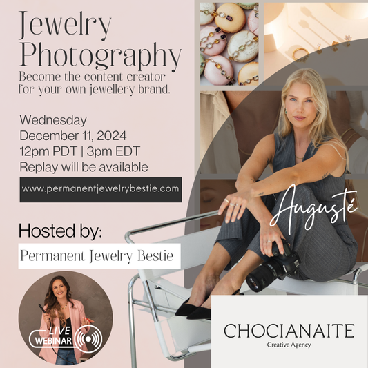 Replay - Jewelry Photography Webinar